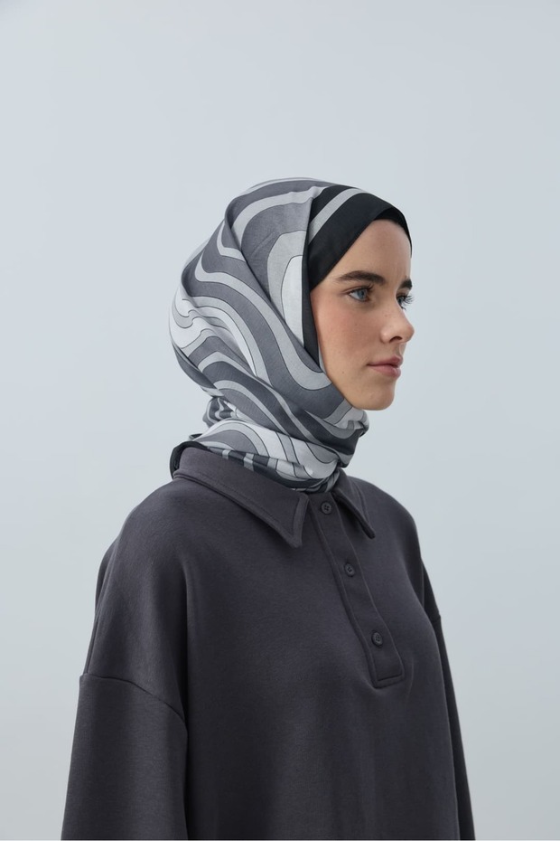 شال ويفيا دينيلينا بنمط مموج - 3