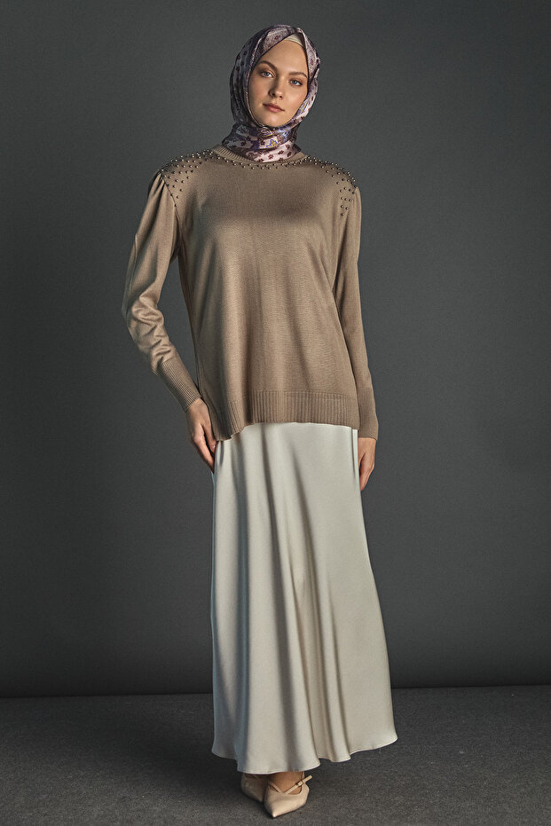 İncili Triko Tunik - 3