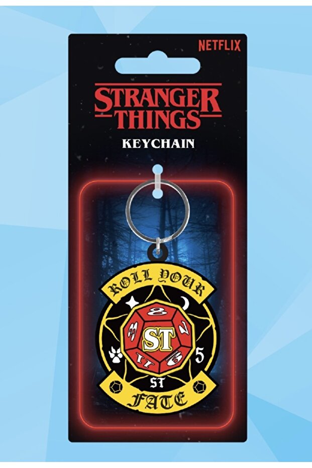 Stranger Things Spinner Keychain - 1