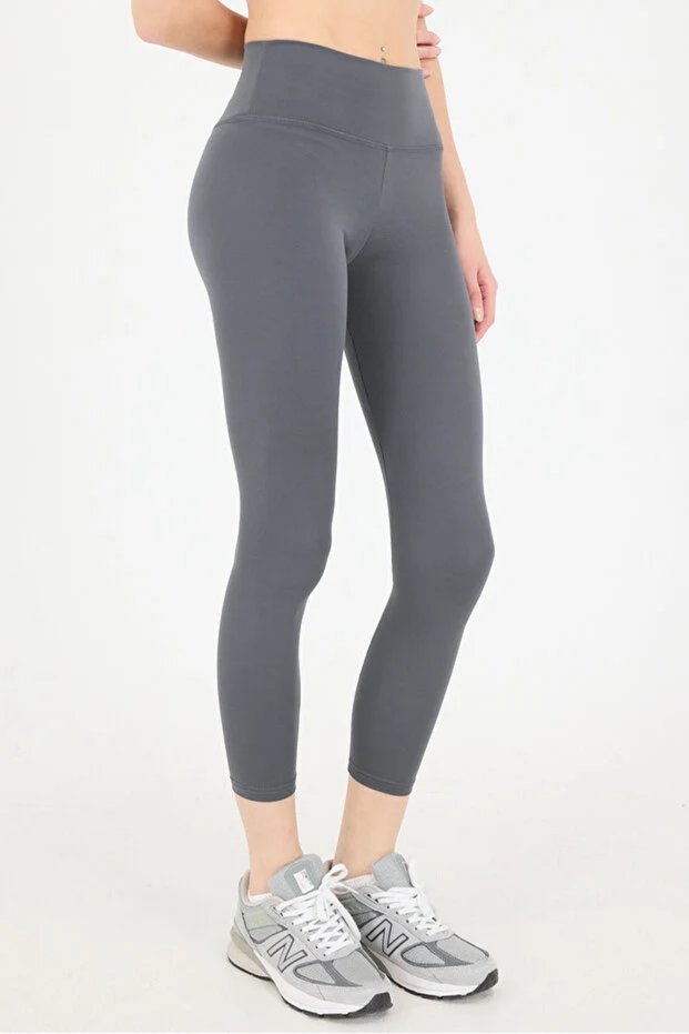Women's Yülekbel Modal Fleece-Lined Beliza Tights Smoked 1037