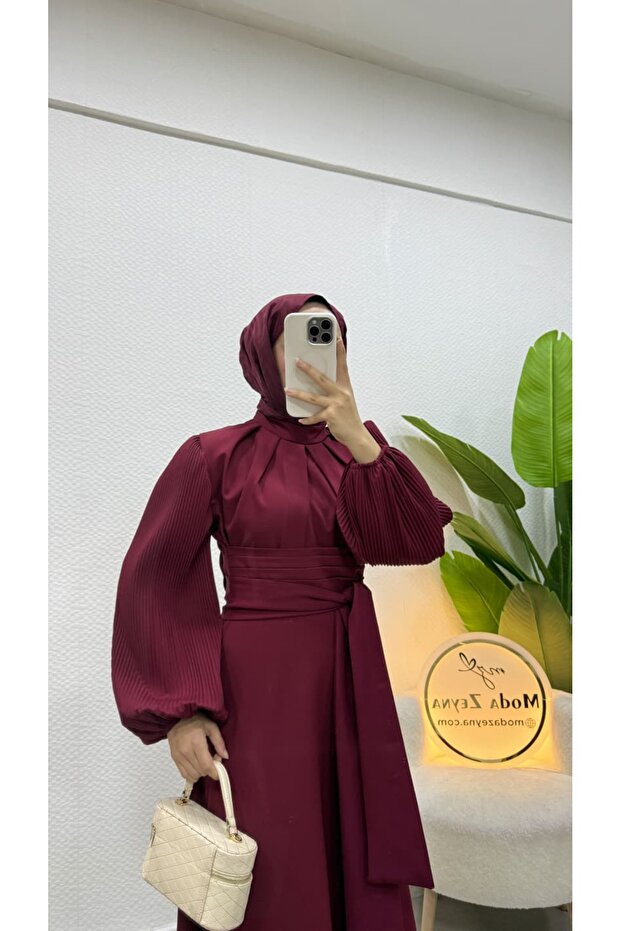 Luna Tesetür Elbise - 1