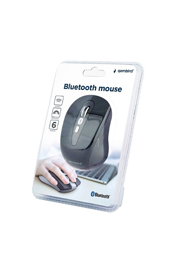 [Mouse Wireless 1600 Dpi Bluetooth Gembird] - 4