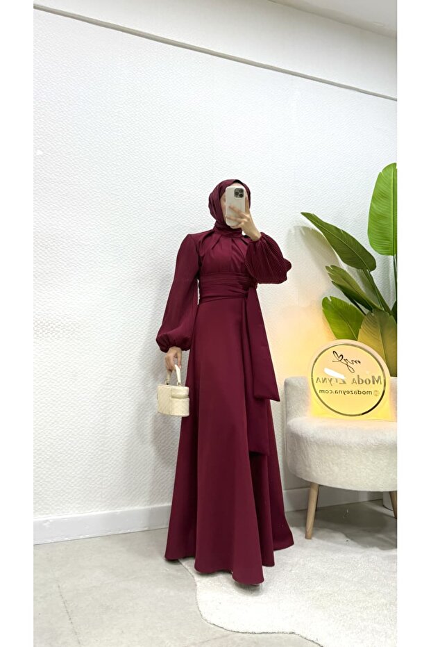 Luna Tesetür Elbise - 6