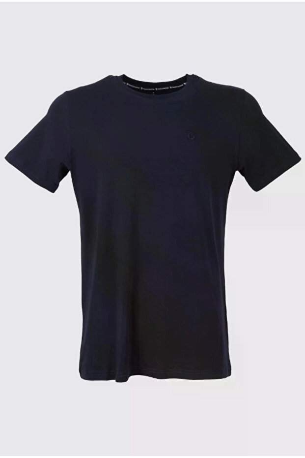 TSHİRT BİSİKLET YAKA BASİC - 1