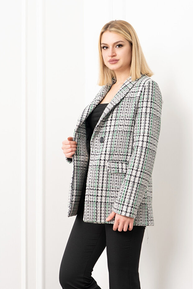 سترة بوكليت إليجانس بزر واحد – 8629 - 3