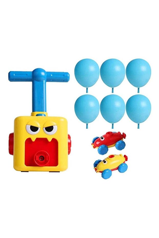 Balloon Powered Car - DIY Science Experiment Toy for Kids