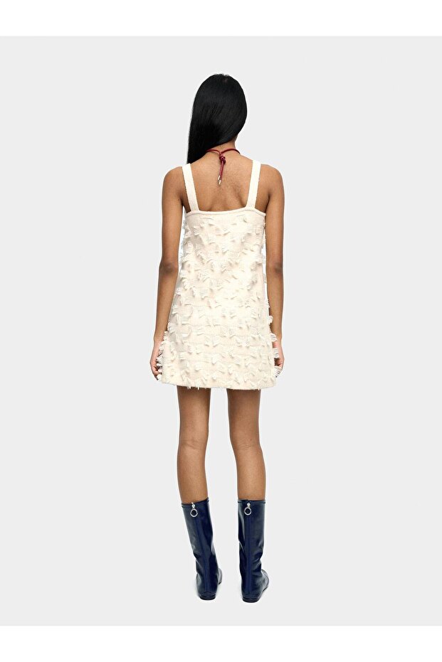 Kısa Örgü Elbise - 4