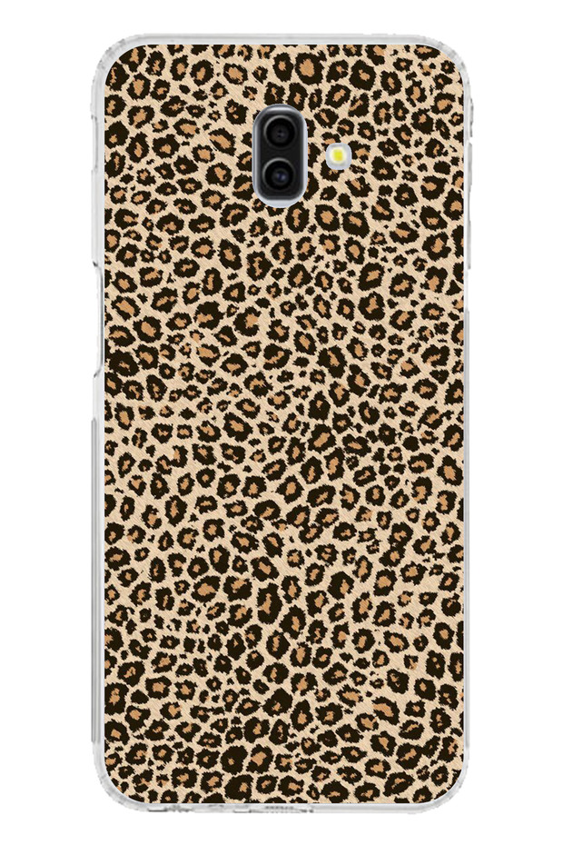 Samsung Galaxy J6 Plus Compatible Leopard Design Printed Silicone Case - 1