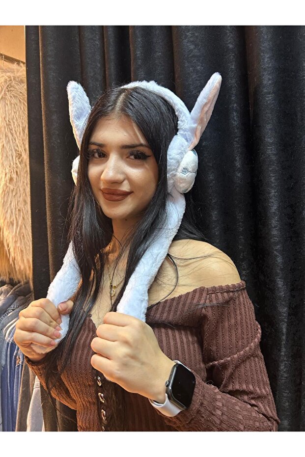 Plush Ball Figure Headphones