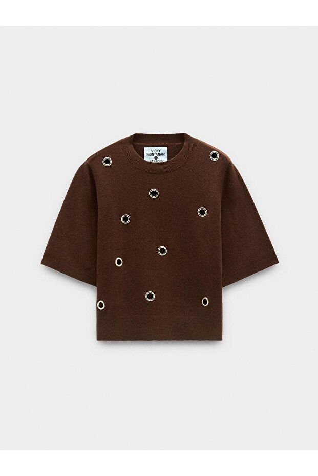 %100 Yün Örme Kazak - 5