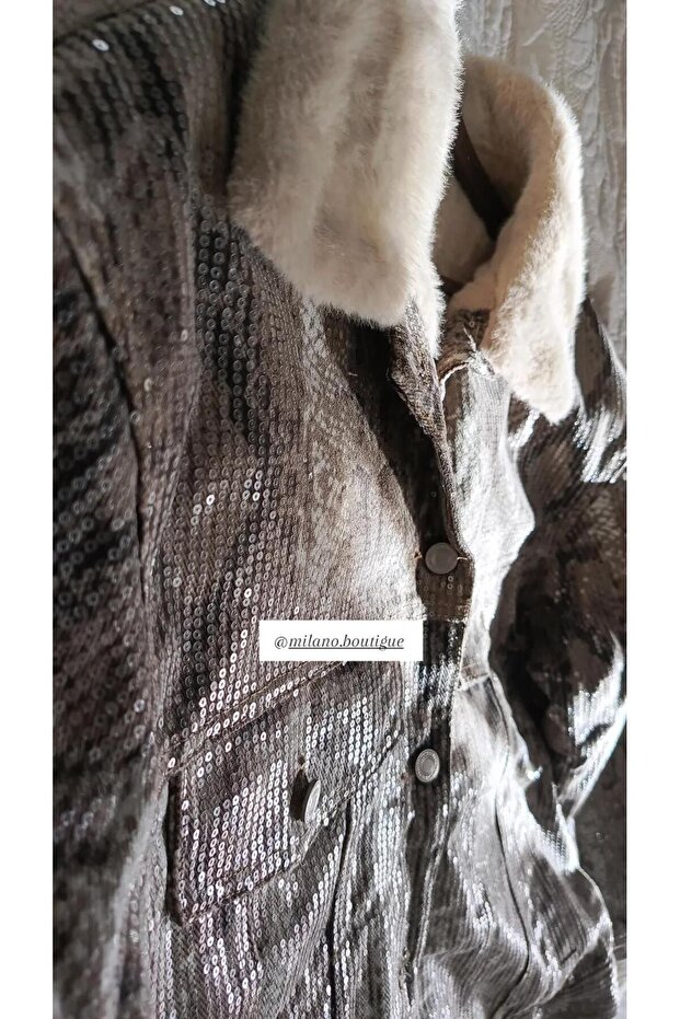 İTHAL PAYETLİ KÜRK - 4