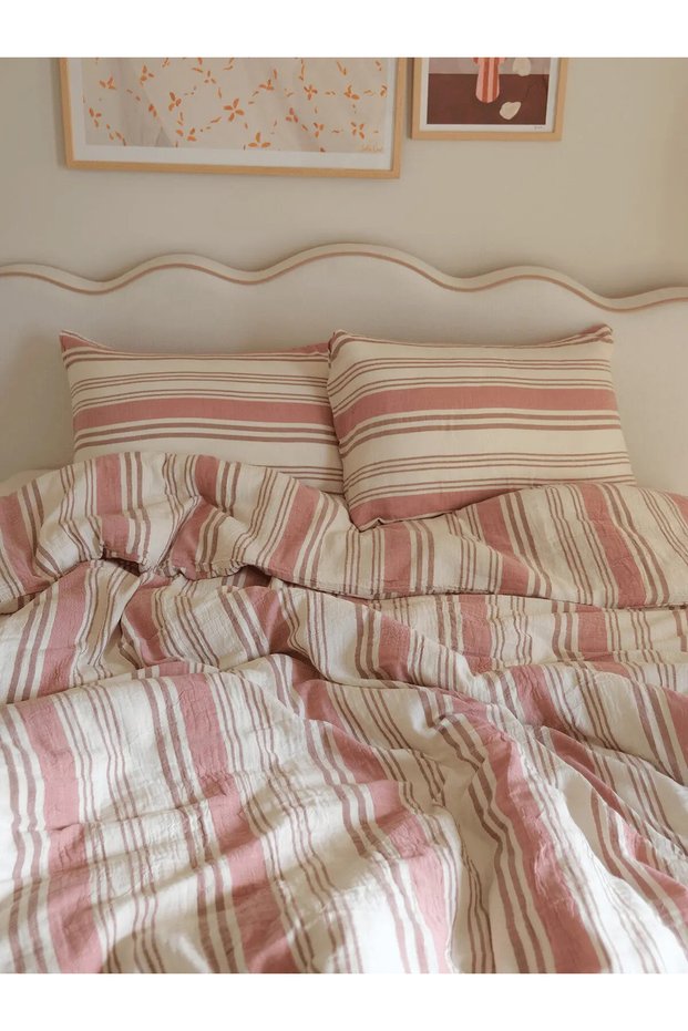 Casa Terra Double Sheet Muslin Duvet Cover Set