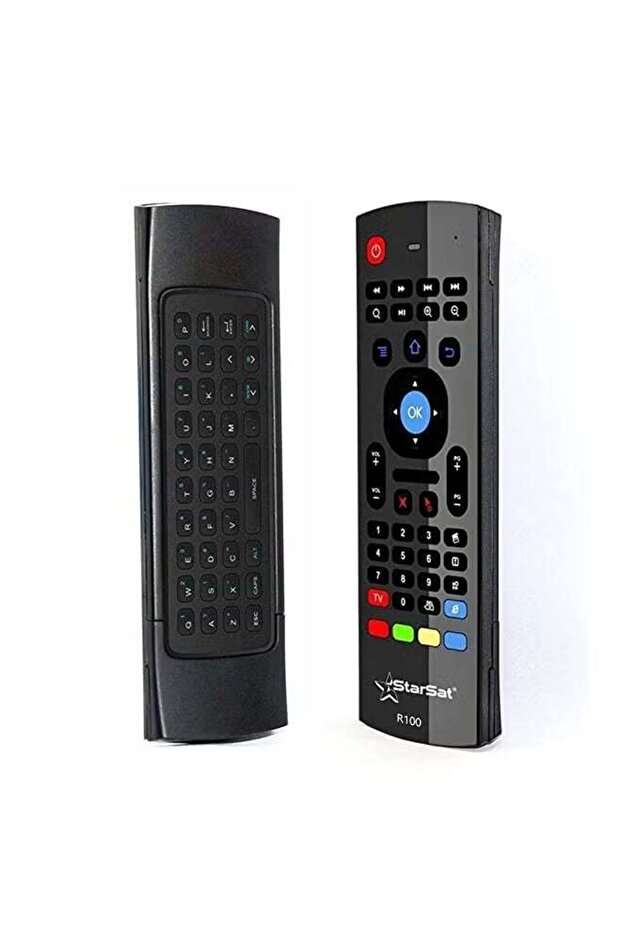 StarSat Multi-Function Remote with 3D Mouse & Wireless Air Keyboard for KODI/Android/Smart T