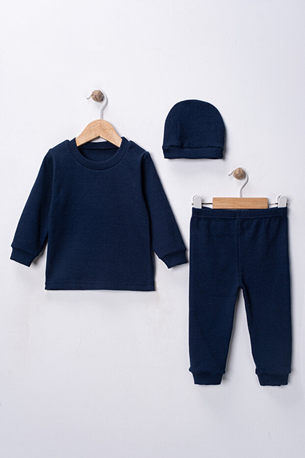 Bereli 3 Piece Organic Cotton Flexible Baby Set