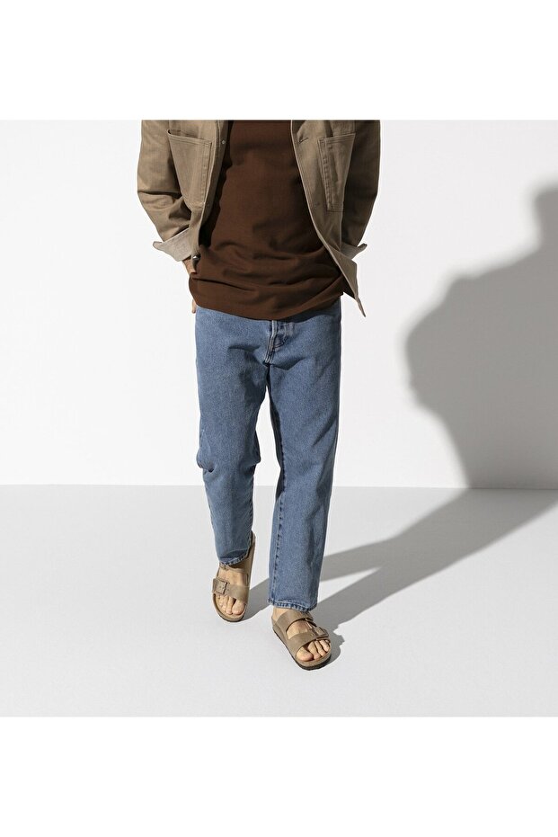 Men's Arizona Soft Footbed Natural Leather Oiled Tabacco Brown - 7