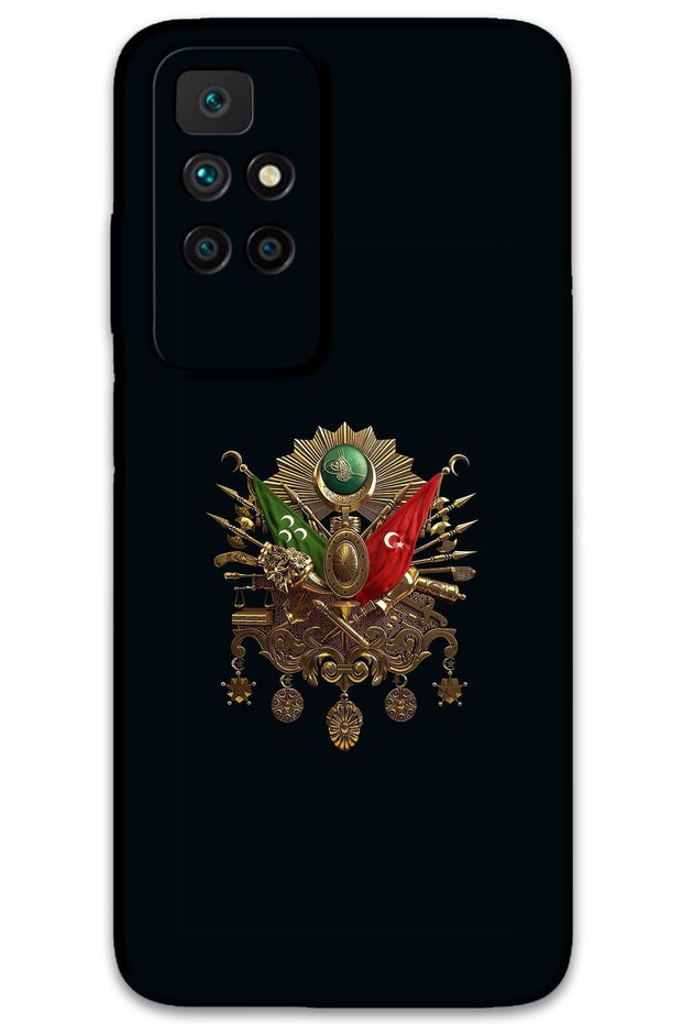 Xiaomi Redmi 10 Case Hd Pattern Printed Back Cover - Tuğra