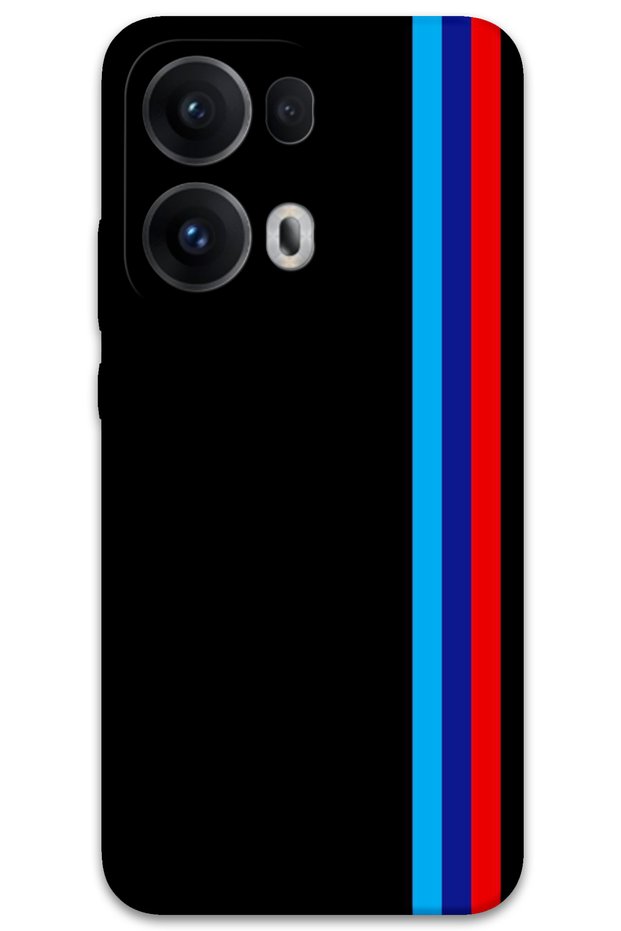 Oppo Reno 13 Pro 5g Case Hd Pattern Printed Back Cover - Three Stripes