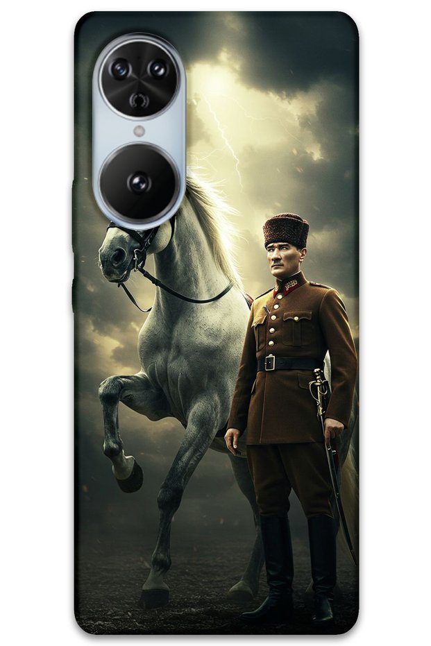 Reeder S19 Max Pro S Edge Case Hd Pattern Printed Back Cover - Ataturk Lightning