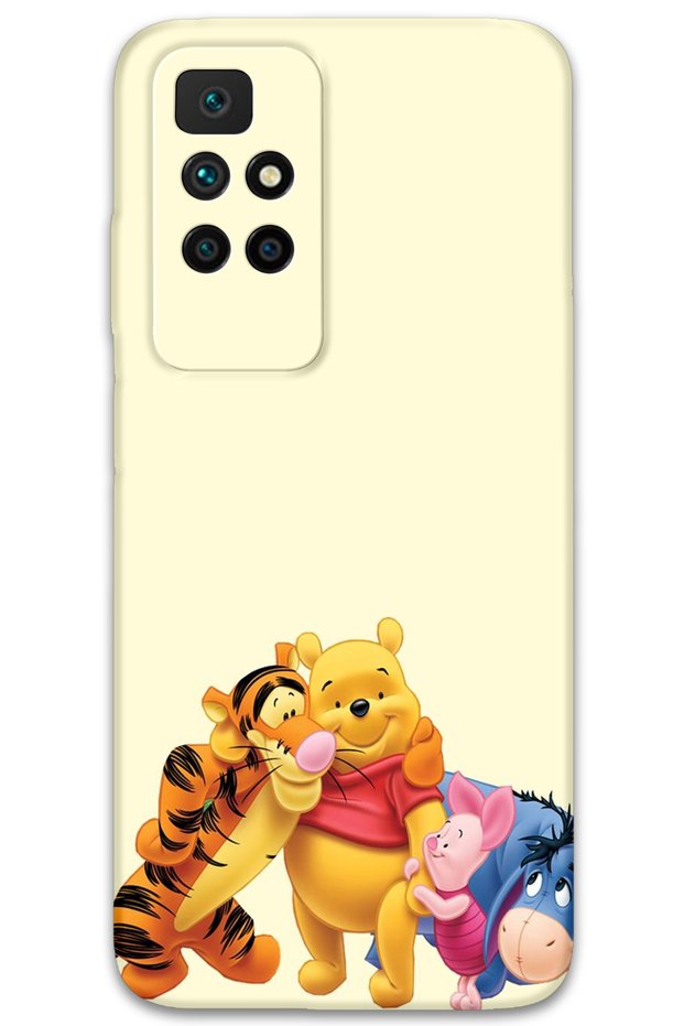 Xiaomi Redmi 10 Case Hd Pattern Printed Back Cover - Winnie the Pooh 3