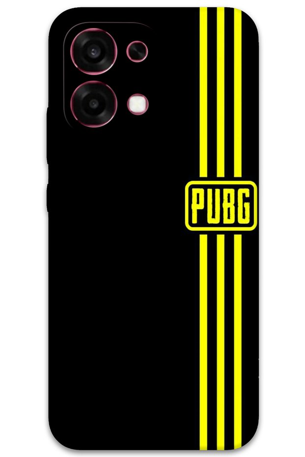 Oppo A6 Pro 4g Case Hd Pattern Printed Back Cover - Pubg
