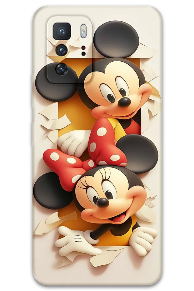 Xiaomi Poco X3 Gt Case Hd Pattern Printed Back Cover - Mickey 2