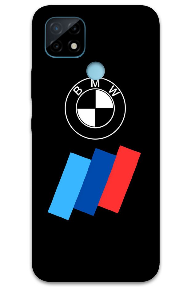 Realme C25 Case Hd Pattern Printed Back Cover - Logo Strip