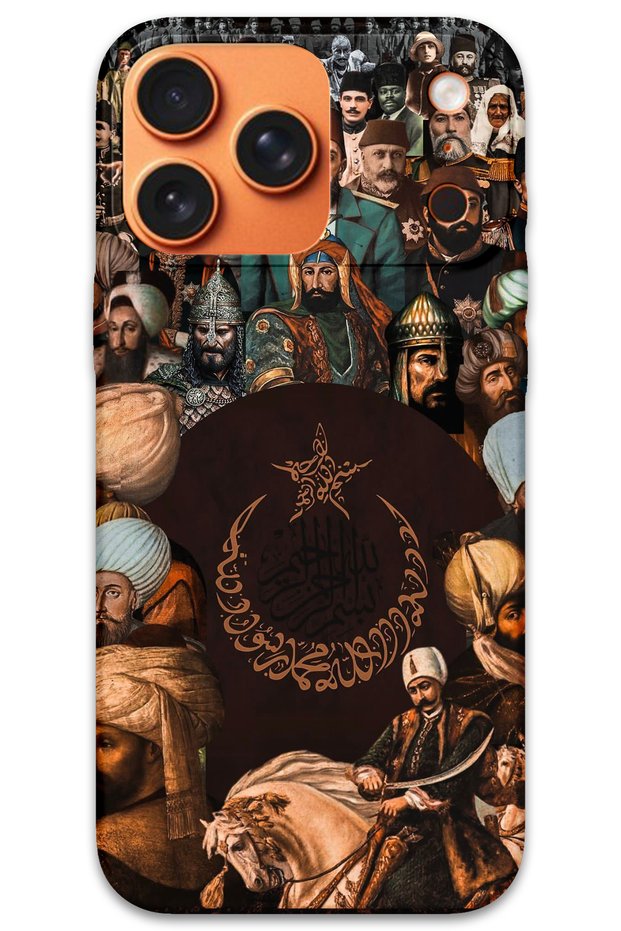 iPhone 17 Pro Case Hd Pattern Printed Back Cover - Ottoman Dynasty