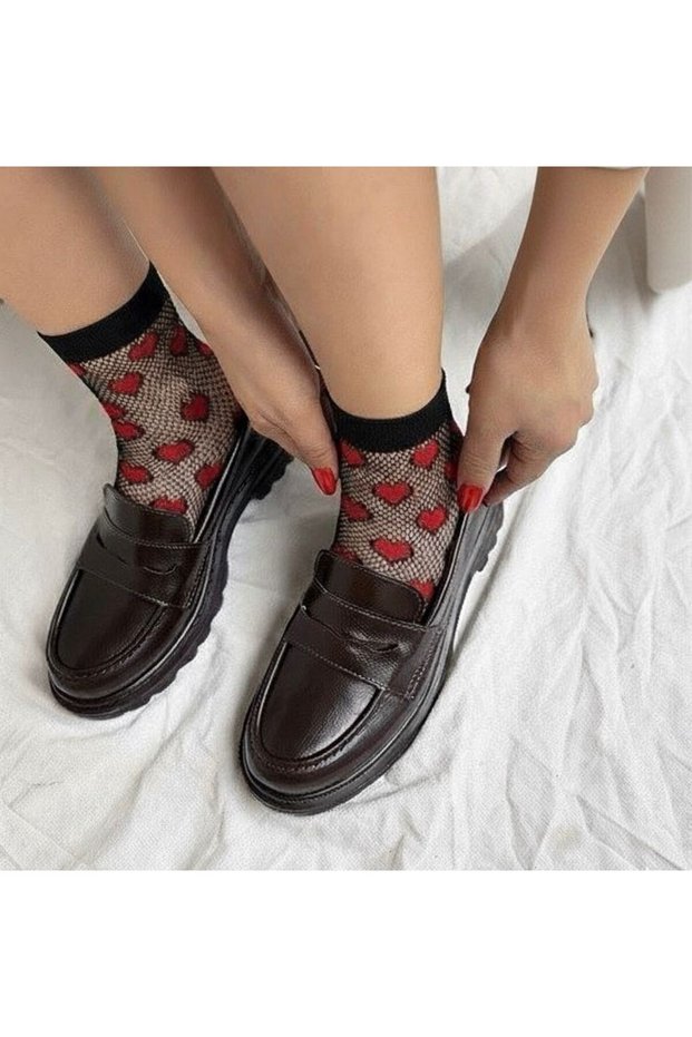 Women's High Non-Slip Sole Oxford Loafer Shoes