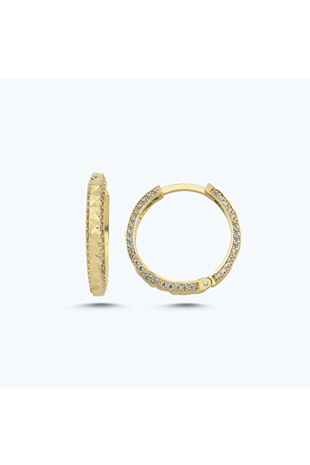 Altın Halka Küpe - 2