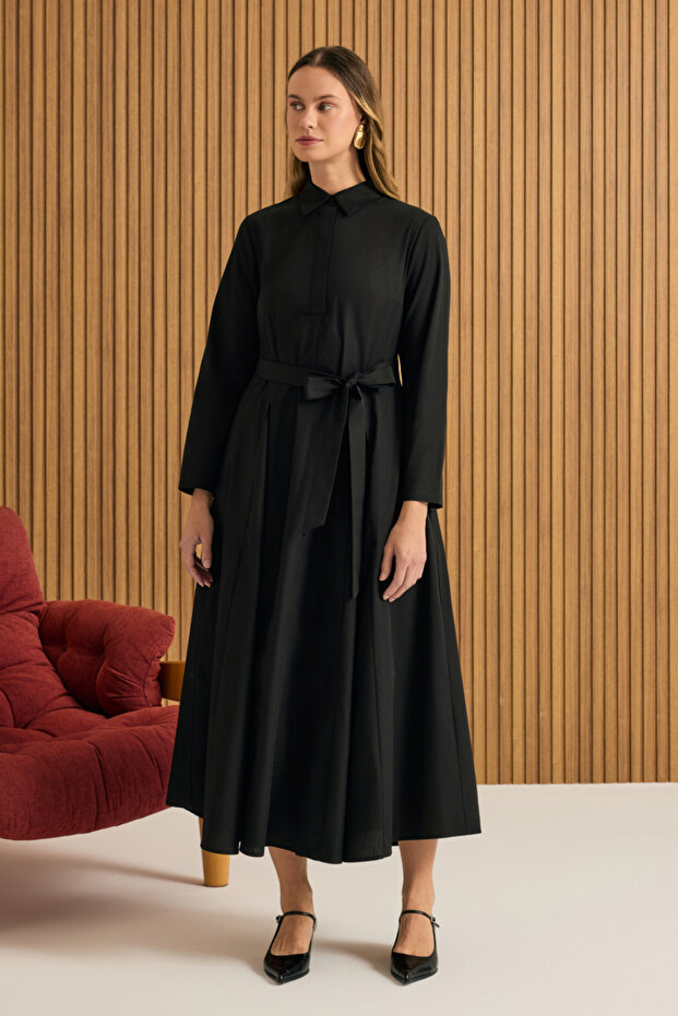 Cotton Elbise - 3