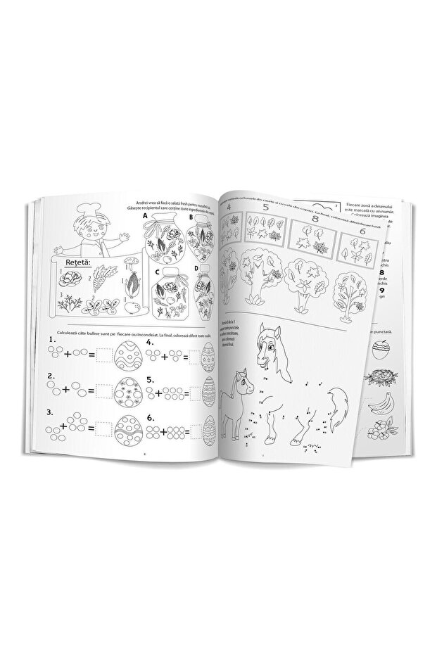 Spring activity book, A4 24 pages - 2