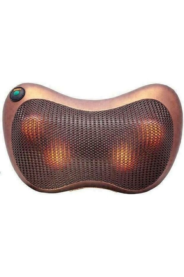 Massager with Heating Function, Brown - 1