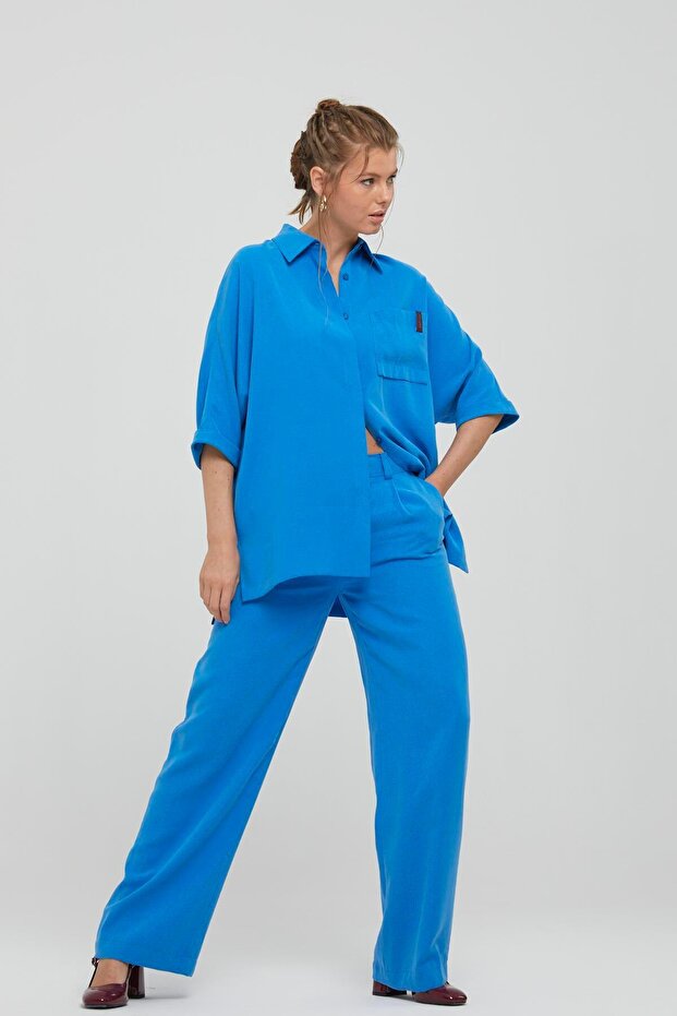 91331 GÖMLEK MAVİ - 2