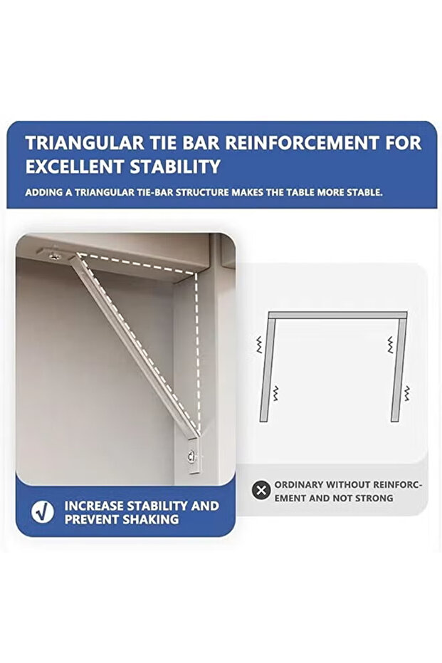 Compact Modern Computer Desk with Storage Shelf and Sturdy With Density Board White - 7