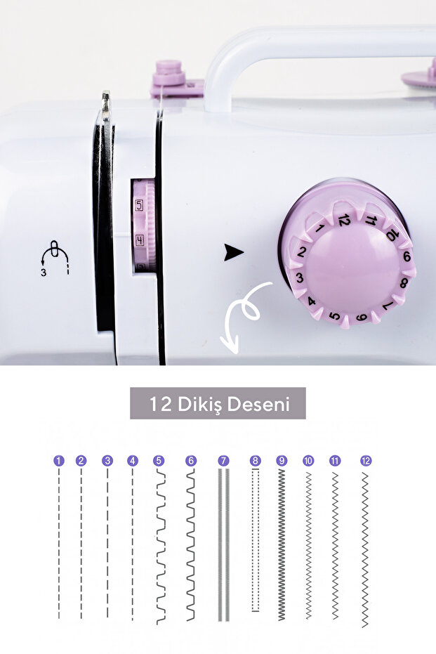 Dikiş Makinesi HSEWM-01 - 7