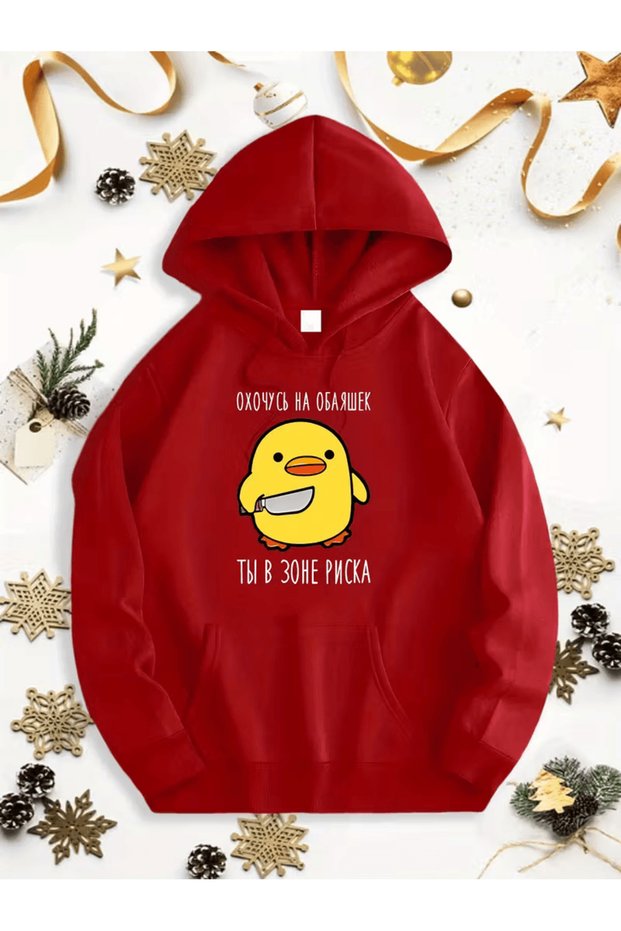 Russian Written Blade Chick Women's Hoodie