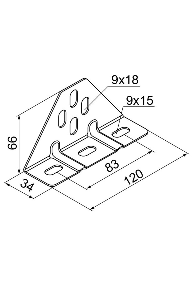 Mâner triunghiular UTM 751700 - 3