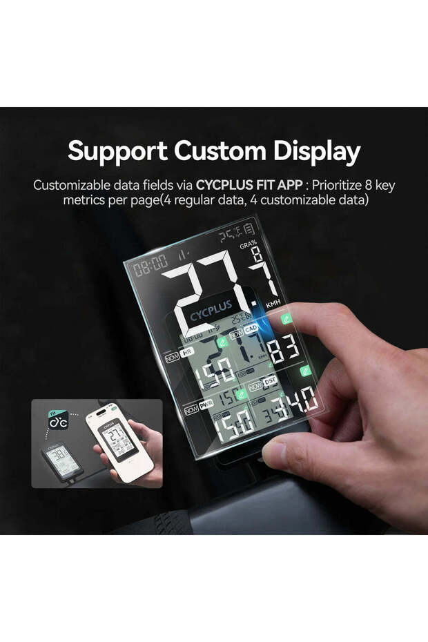 M3 GPS Bike Computer – Wireless Cycling Speedometer with Bluetooth - 7