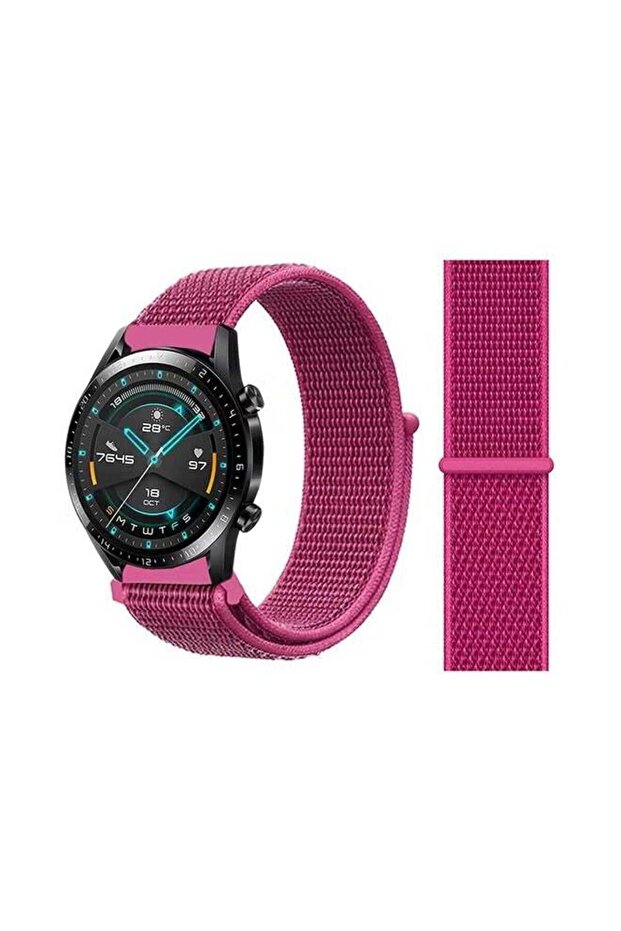 Stylish Replacement Band For Huawei Watch GT/GT 2 46mm Dragon Fruit