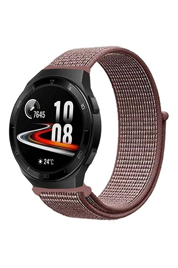 Replacement Band For Huawei Watch GT 2e 46mm Smokey Mauve Brown