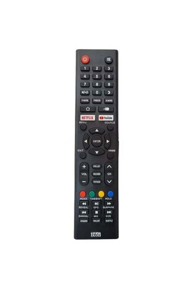 Replacement Remote Control Suitable for Ikon Smart TV with Netflix and Youtube Button