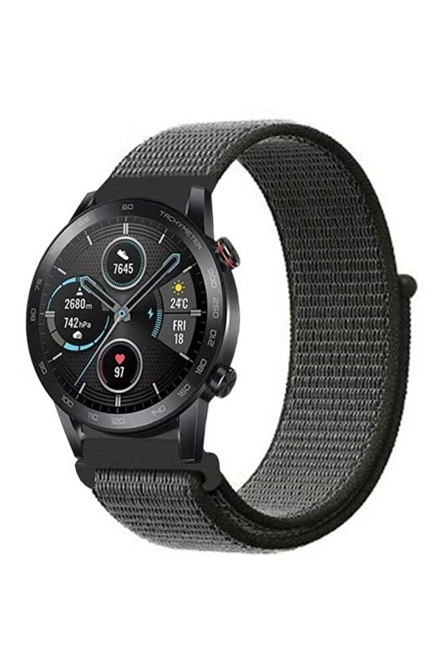 Replacement Band For Huawei Honor MagicWatch 2 46mm Dark Olive Grey