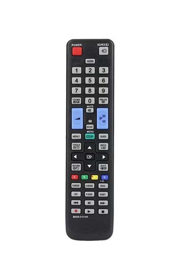 Universal Smart TV Remote Control Replacement For Samsung - Black