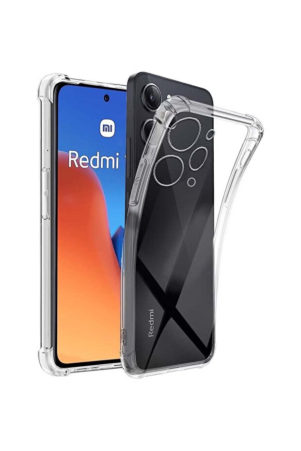 Protective Clear TPU Case for Xiaomi Redmi 12 4G / Redmi Note 12R