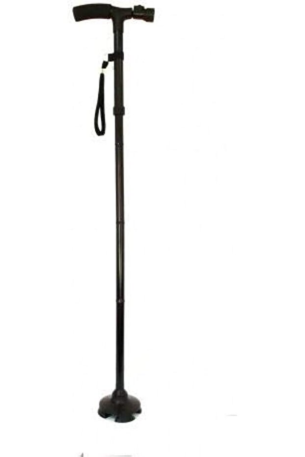 عصا سحرية فائقة مع أضواء LED - أسود - 1