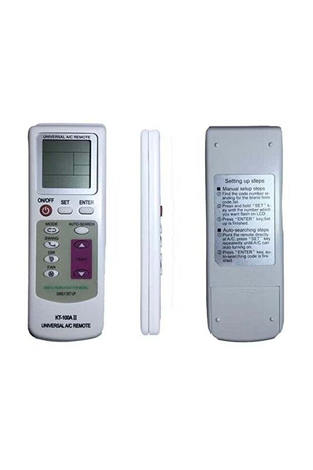 Universal Remote Control For Split Air-Conditioner Silver