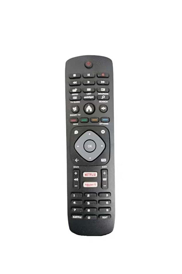 Universal TV Remote Control for Philips Smart LED/LCD TV with Netflix & Rakuten TV Buttons