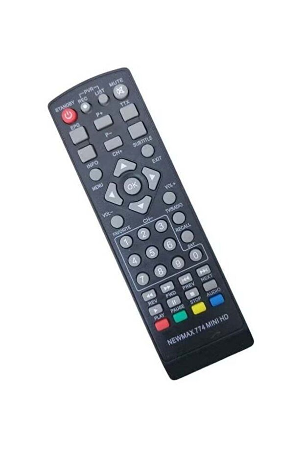 Newmax Satellite Receiver Remote Control Black