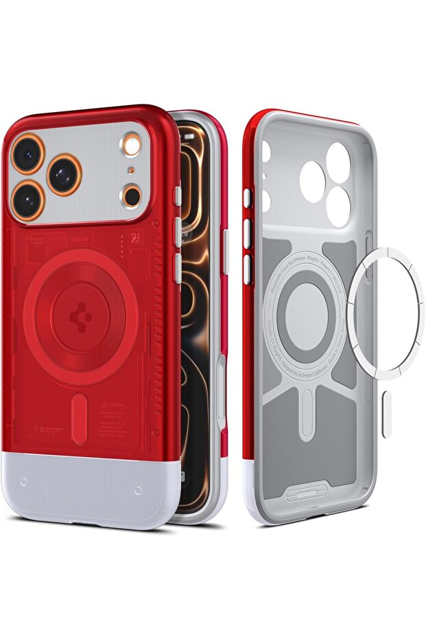 Classic C1 MagFit for iPhone 17 Pro MAX case cover MagSafe compatible - Ruby