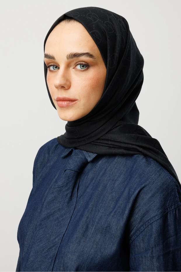 Füme Yün İpek Şal - 3